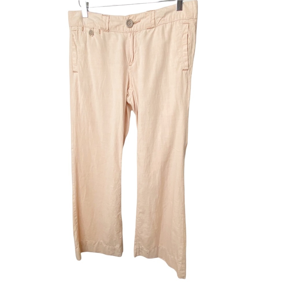 Anthropologie Pilcro and the Letterpress Cropped Flare Mid Rise Chino Pants 28